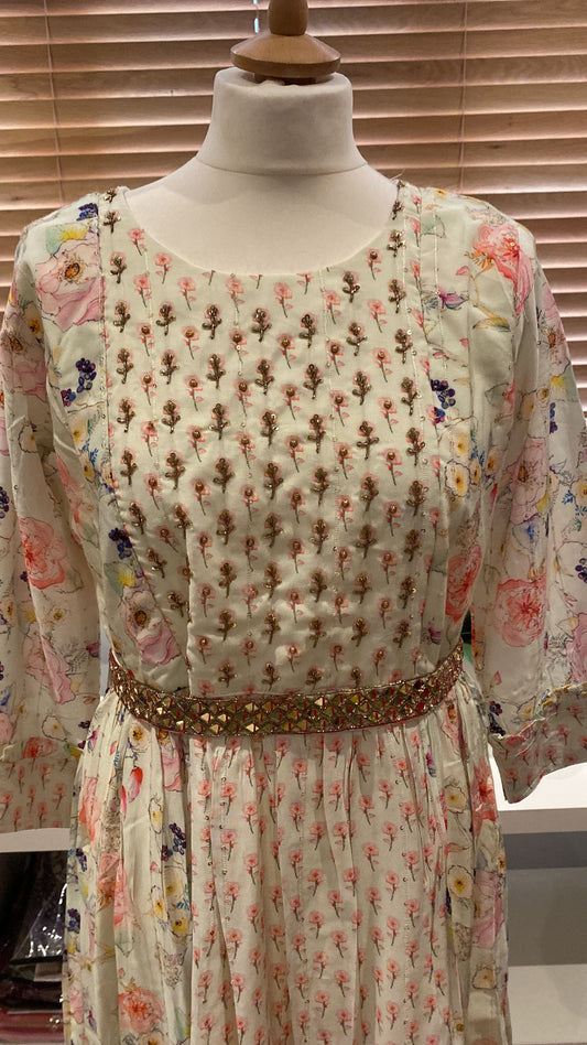 Floral printed dress