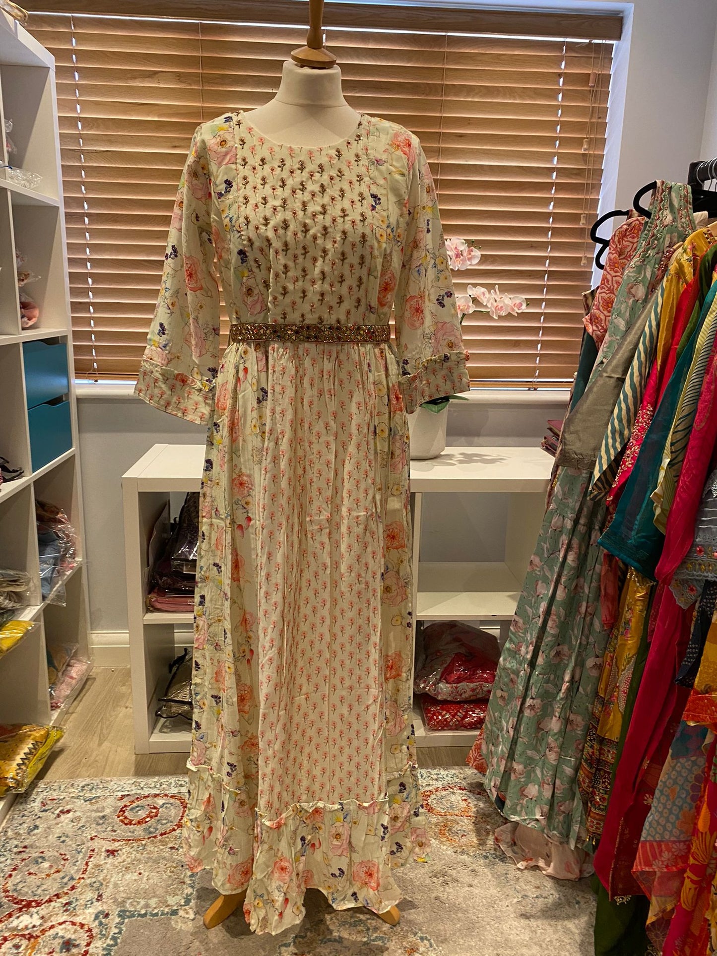 Floral printed dress